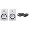 Yamaha HS7 W - Bundle + Schiuma Isolante