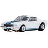 AFX 22068 1965 Shelby GT35 White / Blue HO Scale Slot Car