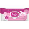 Inodorina Salviette Detergenti Umidificate per Cuccioli Cani e Gatti Aloe Vera Everyday 40 pz