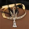 LEEMASING Fascia per capelli anni '20, con perle e piume, stile vintage Gatsby, fascia per capelli con cristalli, per feste, festival e costumi nuziali (oro con piuma)