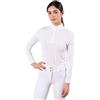 D-istinto Polo da concorso Dots donna manica lunga