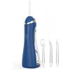 FENIX HOME Idropulsore Dentale Portatile Ricaricabile USB 200ml 4 Ugelli | Serbatoio da 200 ml, 3 modalita di getto, ugelli per lingua, interdentali e apparecchio, spegnimento automatico