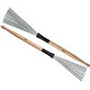XDrum WTD-1S Wire Tap Drumstick Brushes, Spazzole e bacchette in uno | Versatile, Lunghezza totale: 36 cm, Lunghezza spazzole: 14 cm, Lunghezza bacchetta: 17 cm, Diametro: 1, 5 cm