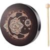 TOOSOAR Tamburo Sciamanico, Ocean Drum con Manico