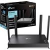 TP-Link WiFi 7 Archer BE220 Router BE3600Mbps Dual-Band, 5 Porte Gigabit | VPN, MU-MIMO, 4 Antenne Esterne, 4K-QAM, MLO, Beamforming, HomeShield, Non Supporta xDSL/FTTC/FTTS, Copertura Massimizzata