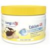 LongLife® Calcium 400mg | Integratore di calcio con vitamina D3 | Masticabile gusto cioccolato | Benessere ossa e denti | Adatto a bambini e adolescenti | Vegetariano e senza glutine