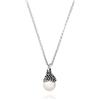 Giovanni Raspini / Drops / collana con pendente Margherite / argento e perla naturale - 11107