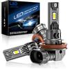 SHINYY Lampadine H11 H9 H8 LED 26000LM, Nuova Potenti 6500K Bianca Fredda Lampade LED H7 per Auto Fari Anabbaglianti/Abbaglianti/Nebbia, Plug and Play, Pack da 2