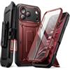 SUPCASE Cover per iPhone 18 Pro/iPhone 17 Pro Resistente a 360, Royale | con Pulsante di Controllo della Fotocamera, Supporto e Protezione per lo Schermo [Protezione di Livello Militare]