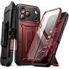 SUPCASE Cover per iPhone 18 Pro Max/iPhone 17 Pro Max Custodia 360, Royale | con Pulsante di Controllo della Fotocamera, Supporto e Protezione per lo Schermo [Protezione di Livello Militare]