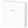Cudy Access point WiFi AC1200 da 86 mm con piastra da parete, AP1300E Wall | WiFi 5 a 867+300 Mbps, 2 porte GbE, 540 piedi quadrati, 40 client, VLAN multi-SSID, C200P gestito, alimentazione PoE