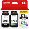 CARTRIGO Cartucce d'inchiostro PG-575XL + CL-576XL - Multipack Sostituzione per Canon PIXMA TS3550i TS3551i TR4750i TR4751i - Compatibile con Canon 575 576 XL - 1 Nero + 1 Colori (Ciano, Magenta, Giallo)
