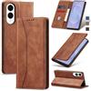 Jasonyu Cover per Samsung Galaxy S25 Edge, Portafoglio PU Pelle, Marrone | Flip Libro, Slot Porta Carte, Magnetica, Funzione Supporto, TPU Antiurto Custodia