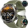 Baolubao Smartwatch Uomo, Orologio Smartwatch con Torcia/Bussola, 2 Cinturini,Sonno | 1.45" Orologio Intelligente con Effettua/Risposta, 120+Modalità Sportive, Contapassi,SpO2,Fitness Tracker impermeabile IP68