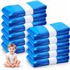 PARPAT 12 Pezzi Ricarica Mangiapannolini da 4,5 m, Sacchetti di Ricarica Antiodore Extra Resistenti, Pellicola per Secchio Mangiapannolini Compatibile con Sistemi per Littycat e per Twist & Click