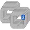 Zippicks 12 panni di pulizia per ecovacs Winbot Mini lavavetri | Ricambio W-CC02-0012 Accessori, Panni lavabili e Riutilizzabili