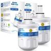 GOLDEN ICEPURE Filtri Acqua per Frigorifero Compatibile Samsung DA29-00003B | RWF1100A, Samsung Aqua Pure Plus DA29-00003A, DA29-00003F, DA29-00003G, HAFIN1/EXP, DA97-06317A, DA61-00159A 2 Pezzi