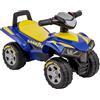 Baroni Toys Quad Giocattolo Cavalcabile per Bambini 18-36 Mesi con con Licenza GOODYEAR, Vano Portaoggetti, Suoni Realistici e Fari LED, Dispositivo Antiribaltamento, 38x60x42 cm
