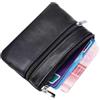 Generico Wrist Wallet For Men Leather Lightweight Zipper Card Storage Holder | Wrist Wallet For Men Features Leather Lightweight Zippered Multi Pocket Design Secure Card Keys Money Storage