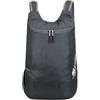 Honseadek Zaino pieghevole all'aperto, borsa da viaggio impermeabile | Zaino sportivo ultra leggero, per escursionismo, campeggio, pesca, turismo, portatile, nero, rosso, 26 x 38 x 12 cm