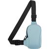 ECMQS Borsa da petto compatta con portaoggetti multifunzione, Azzurro | Marsupio compatto traspirante con tasche multiple per palestra pendolarismo uso quotidiano, comoda cinghia per allenamento