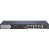 HIKVISION DS-3E0520HP-E - Switch Hi-PoE Gigabit 20 Porte, 16 PoE + 2 RJ45 + 2 Fibra, Budget 225 W