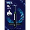 Oral-B iO Series 3 - Spazzolino elettrico con 3 testine di ricambio, custodia da viaggio, 3 modalità di pulizia per la cura dei denti, spazzolino elettrico, progettato da marrone, nero