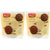 Loacker, Tortina Selection, Tortina di Cioccolato con Crema alla Nocciola e al Cacao e Cialde Wafer, Pratica Confezione Apri e Chiudi, Merenda e Snack, Travel Pack da 9 Biscotti Monoporzione