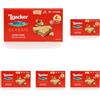 Loacker, Classic Napolitaner Multipack, Wafer Classico con 3 Strati di Cialde Farcite con Crema alla Nocciola, Merenda e Snack, Formato Convenienza, 1 Confezione da 20 Wafer