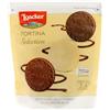 Loacker, Tortina Selection, Mix Wafer Cioccolato, 9 Monoporzioni da 21g | Tortine Monoporzione al Cioccolato al Latte, Bianco e Fondente con Crema alla Nocciola, Travel pack (189g), Merenda e Snack