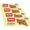 Loacker - Gardena Hazelnut - Wafer con 5 Strati di Cialdine Farcite con Crema di Nocciole 100% Italiane, Ricoperti di Cioccolato al Latte - Per Merenda, Snack e Dessert - 1 Confezione da 800 g