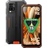 Blackview Android 14 Rugged Smartphone con Gemini AI, 12(4+8)
