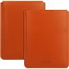 HoYiXi Custodia per 6 pollici Kindle/Kobo/Voyaga/Lenovo/Pocket Book/Sony/Tolino E-Book E-Reader Borsa in pelle leggera per ebook da 6 pollici, Marrone