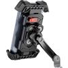 Grefay Supporto Telefono Moto Porta Cellulare Moto Specchietto Retrovisore | [Doppio Smorzamento Delle Vibrazioni] con Rotazione di 360 per Smartphone da 4,5-7,2 Pollici（BLack)