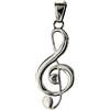 Kiss of Leather Chiave ciondolo in argento Sterling 925 N. 257