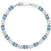 Brosway Bracciale Donna in Argento | Bracciale con Freedom Blue | Collezione Fancy - FFB16