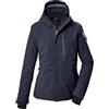killtec Donna Giacca da sci con cappuccio KSW 228 WMN SKI JCKT | Giacca da donna per sport invernali | Impermeabile 10.000 mm, cuciture saldate | Traspirante | Teflon EcoElite™ | Paraneve