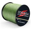 Dorisea Extreme Braid - Lenza da pesca intrecciata in 100% Pe, lunghezza 1000 m, test 2,7-226,8 kg, resistente all'abrasione, incredibile Superline