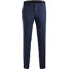 JACK & JONES Dress Trousers JPRSOLARIS Super Slim Fit Tailored Trousers | Slim Fit, Semplice, Gamba intera, Casual, Temperatura massima di 40°C ciclo molto delicato
