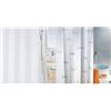 Spirella Set da 2 Tende doccia Bianco e Argento | trattamento antimuffa, lavabile in lavatrice, bianco / argento