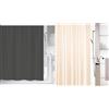 Spirella Set da 2 Tende doccia Poliestere Antracite e Beige | trattamento antimuffa, lavabile in lavatrice, antracite / beige