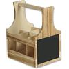 Kesper 69276 - Portaposate e salse, 16 x 20 x 26 cm (larghezza x altezza x altezza)