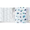 Spirella Set da 2 Tende doccia Poliestere Blu | trattamento antimuffa, lavabile in lavatrice, colore blu