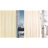 Spirella Set da 2 Tende doccia Poliestere Beige | trattamento antimuffa, lavabile in lavatrice, colore beige