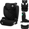 LIONELO Hugo i-Size Seggiolino Auto ISOFIX per Bambini Gruppo 2-3 100-150cm | Poggiatesta a 8 Livelli, Memory Foam, Poggiabraccia, Protezione Laterale, Leggero e Lavabile, Conforme all'Ultima Norma R129