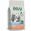 Generico OASY Cane ONE ANIMAL PROTEIN - Puppy & Junior Small/Mini Salmone | alimento secco completo per cani cuccioli di taglia piccola, monoproteico, 1 confezione da 2kg.