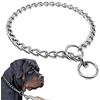 BEIJIALY Collare a Catena per Cani di Grossa Taglia, Collare a Strozzo per Addestramento per Cani a Catena, Collare a Catena per Cani in Acciaio Inossidabile Collari per Cani da(70 CENTIMETRI)