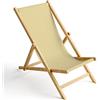 Ferocity Sedia a Sdraio Pieghevole in Legno Lettino da Giardino Poltrona Relax con Rivestimento Intercambiabile Motivo: Beige Écru 1 [119]