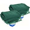 ABREK 2 x RETI 5x10 MT Coppia - Rete per Raccolta Olive ANTISPINA Tipo BARESE / 90 GR. / Teli Olive