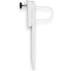 KORAT Puntale Reggiombrellone da Terra in Ferro, Supporto per Ombrellone da Spiaggia e Giardino, Picchetto con Vite di Fissaggio, Compatibile con Aste Fino a Ø 38 mm, H. 43 cm, per Sabbia e Terreno